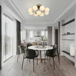 Потолочная люстра Arte Milano Neapolis-76408 276408/8+1 BK/GD
