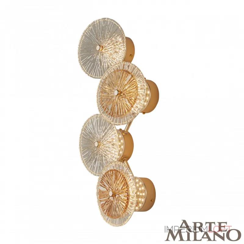 Настенный светильник светодиодный Arte Milano AM-1252B 4.1252B.D250.H500.LED G