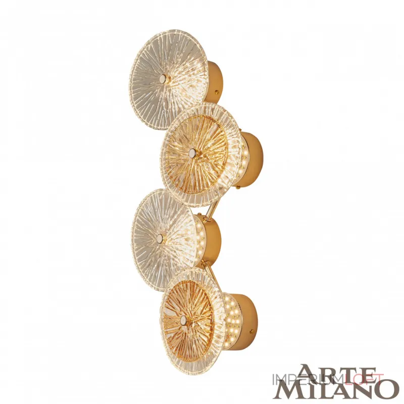 Настенный светильник светодиодный Arte Milano AM-1252B 4.1252B.D250.H500.LED G