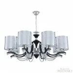 Подвесная люстра Arte Milano Florentia-6787 306787/8 Bk/Ni