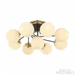 Потолочная люстра Arte Milano Neapolis-76408 276408/8+1 BK/GD