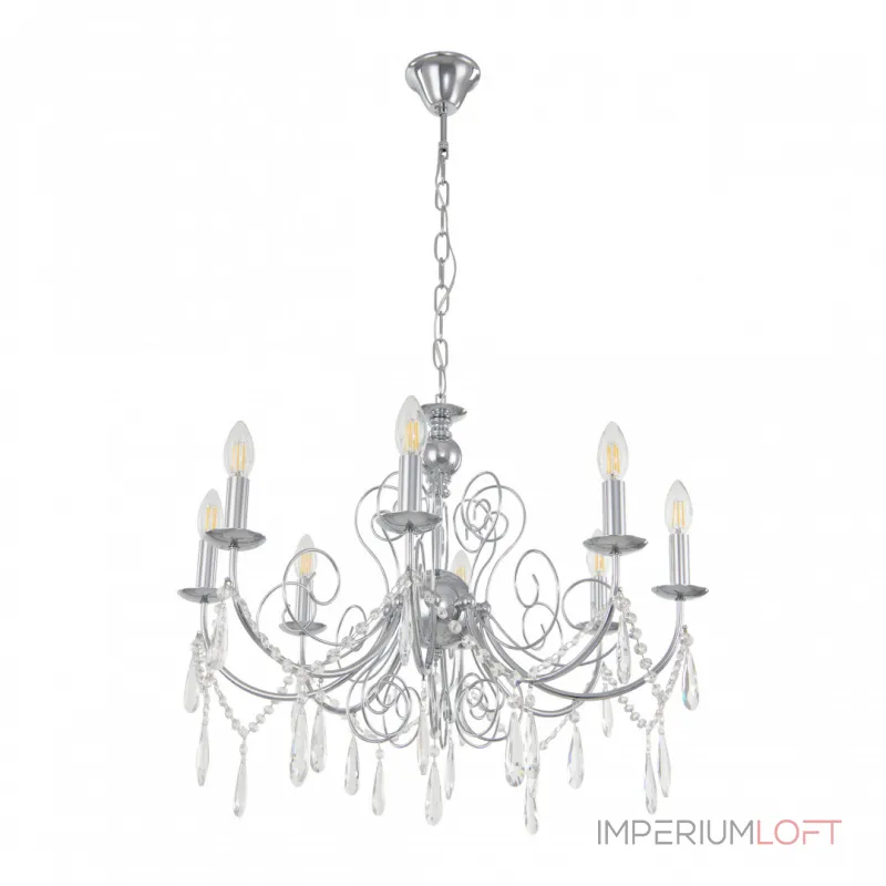 Подвесная люстра Arte Milano AM345620 345620/8 CR Подвесная люстра Arte Milano AM345620 345620/8 CR