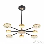 Люстра светодиодная Arte Milano Ferrara-72069 272069/8 BK/GD от ImperiumLoft