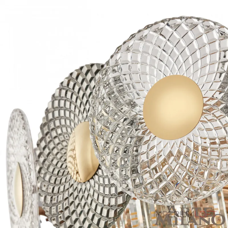 Подвесная люстра Arte Milano AM-1508B 1508B.D550.H250.E14.9 G