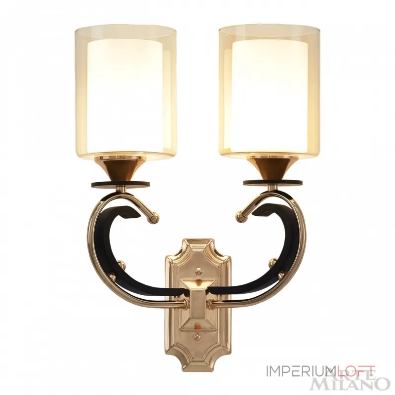 Бра Arte Milano Florentia-2237 302237/2W Bk/Gd