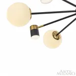 Люстра на штанге Arte Milano Ferrara-71040 274802/10 BK/GD