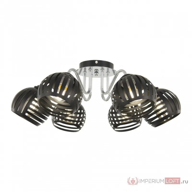 Люстра Arte Milano AMALFI-325107 325107/6 BK.CR от ImperiumLoft