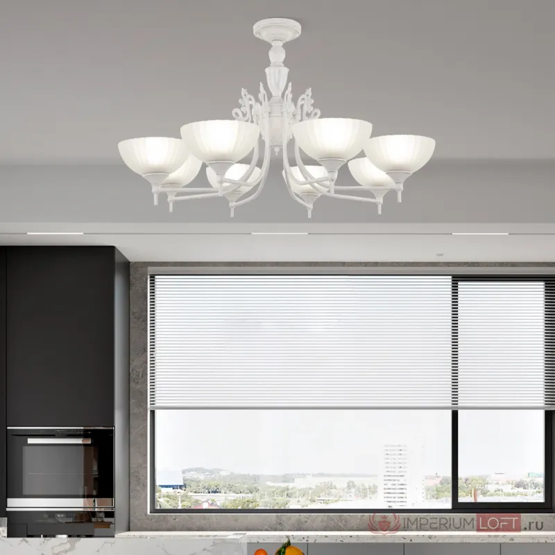 Люстра Arte Milano AM340049 340049/8 WT+SL от ImperiumLoft