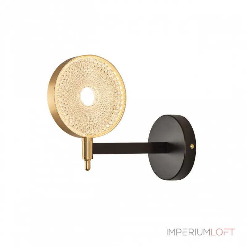 Бра светодиодный Arte Milano Ferrara-72079 272079/1B BK/GD Бра светодиодный Arte Milano Ferrara-72079 272079/1B BK/GD