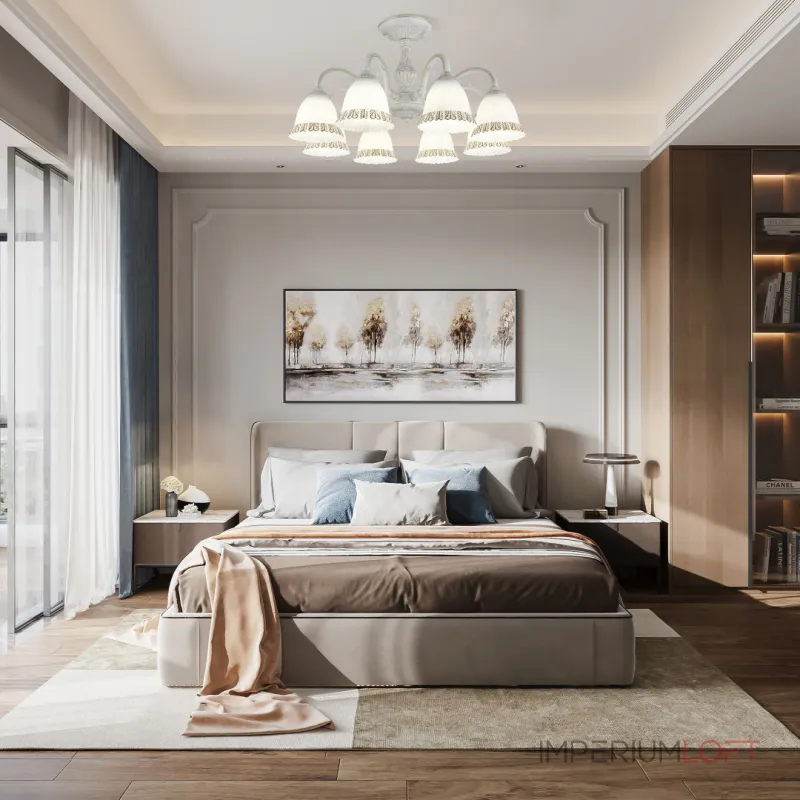 Потолочная люстра Arte Milano AM347410 347410/8 WT+G