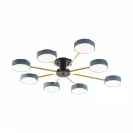 Светильник светодиодный Arte Milano Ferrara 252006/8 Bk/Gr