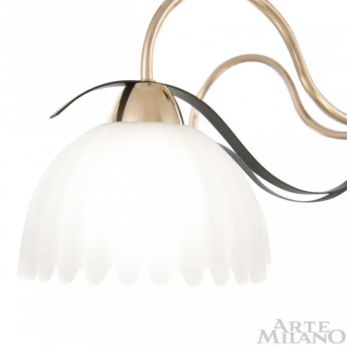 Люстра Arte Milano Napoli-327306 327306/5 FG+BK от ImperiumLoft