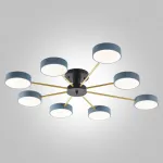 Светильник светодиодный Arte Milano Ferrara 252006/8 Bk/Gr