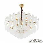 Подвесная люстра Arte Milano AM-99486 2853.D750.H390.E14.18 G