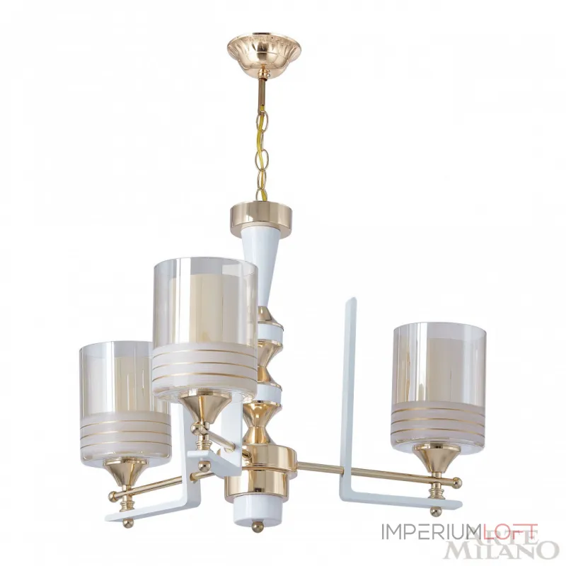 Подвесная люстра Arte Milano Florentia-6087 306087/3 Wh/Gd