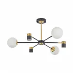 Люстра светодиодная Arte Milano Ferrara-71040 274802/6 BK/GD от ImperiumLoft