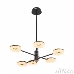 Люстра светодиодная Arte Milano Ferrara-72999 276699/6 BK/GD от ImperiumLoft