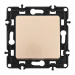 Выключатель одноклавишный, 10AX 250V 217.30-1.shampan
