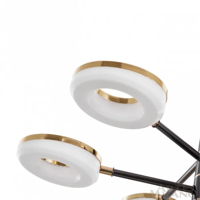 Люстра светодиодная Arte Milano Ferrara-72999 276699/6 BK/GD от ImperiumLoft