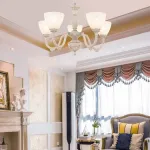 Люстра Arte Milano AM343837 347837/5 WT+SL от ImperiumLoft