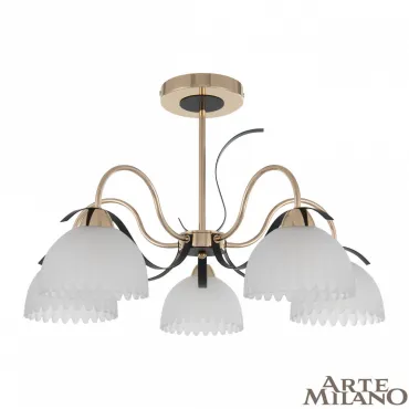 Люстра Arte Milano Napoli-327306 327306/5 FG+BK