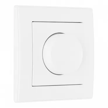 Диммер 500W с рамкой однопостовой Arte Milano SET06-1-48-1 white