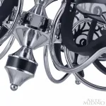 Люстра подвесная Arte Milano Florentia-4957 304957/6 Bk/Ni от ImperiumLoft