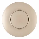 Выключатель круглый одноклавишный с рамкой Arte Milano SET08-1-30-1 shampan