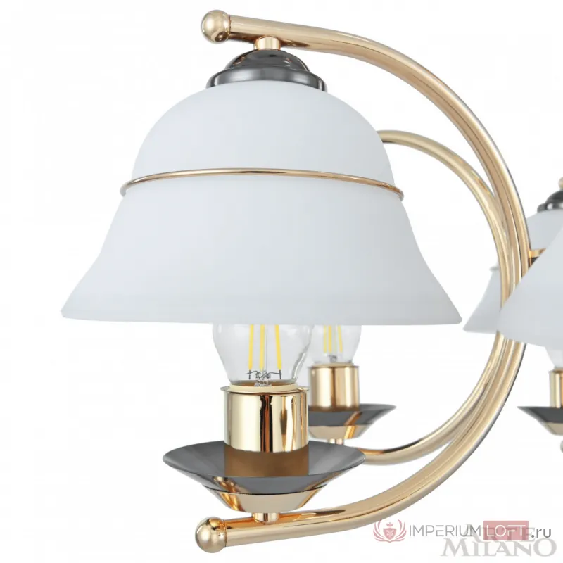 Люстра подвесная Arte Milano Florentia-1240 301240/6 Bk/Gd от ImperiumLoft