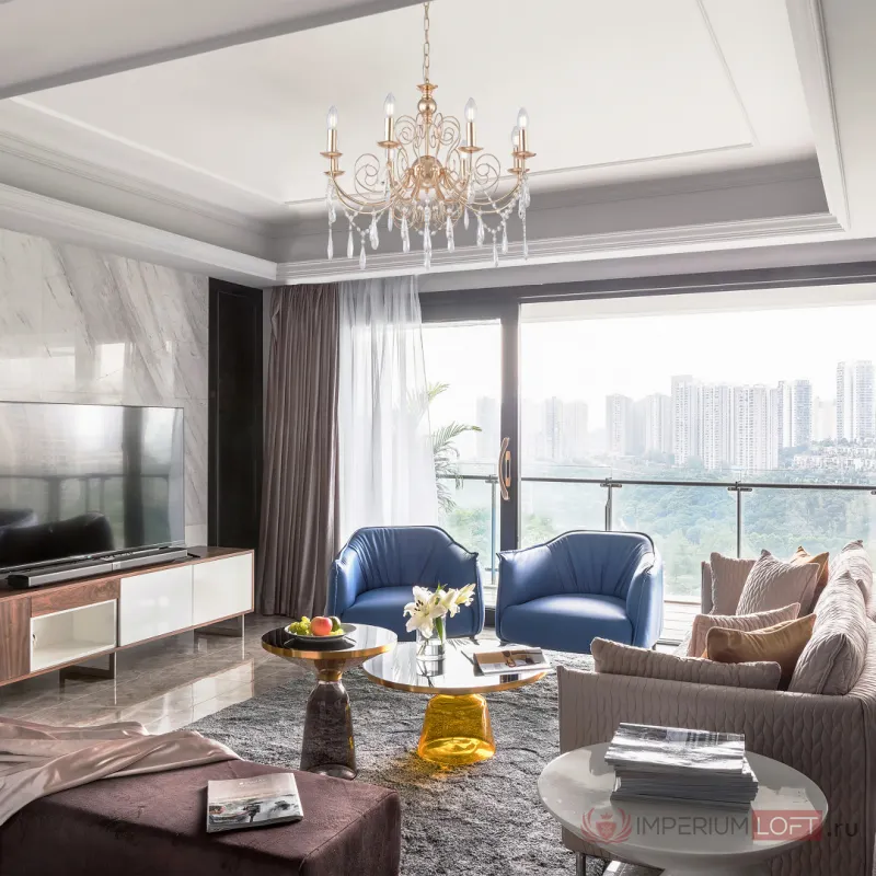 Люстра Arte Milano AM345620 345620/8 FGD от ImperiumLoft