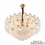 Подвесная люстра Arte Milano AM-99486 2853.D750.H390.E14.18 G