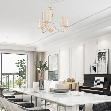 Люстра подвесная Arte Milano Florentia-3387 303387/3 Wh/Gd от ImperiumLoft
