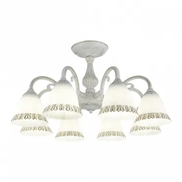 Люстра Arte Milano AM347410 347410/8 WT+G