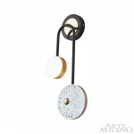 Бра светодиодный Arte Milano Ferrara-72069 279169/2B BK/GD
