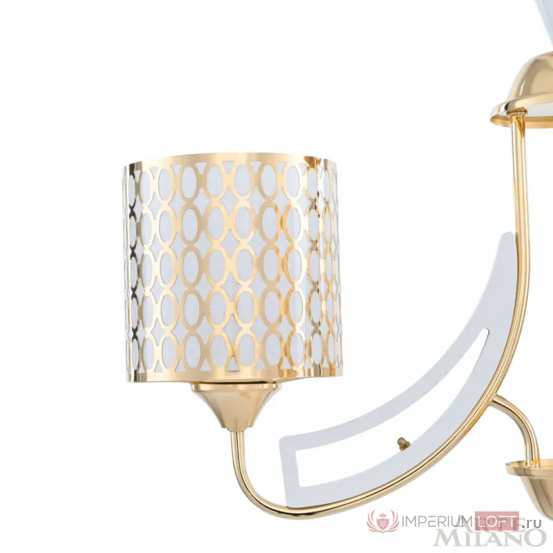 Люстра подвесная Arte Milano Florentia-3387 303387/3 Wh/Gd от ImperiumLoft