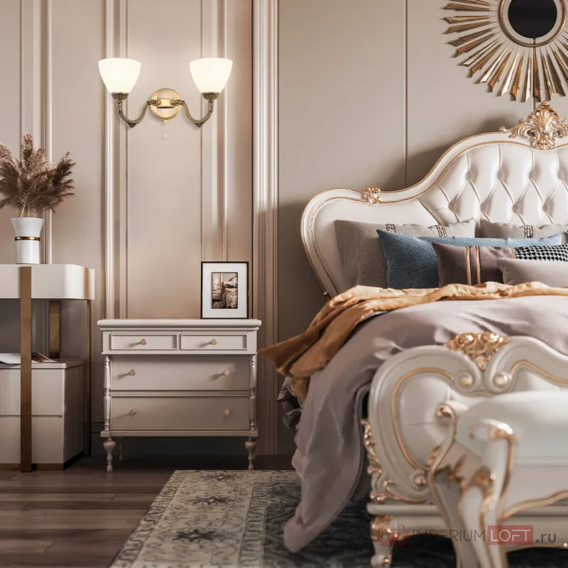 Бра Arte Milano AM343837 347837/2W AB от ImperiumLoft