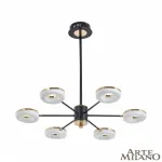 Люстра на штанге Arte Milano Ferrara-72999 277499/6 BK/GD