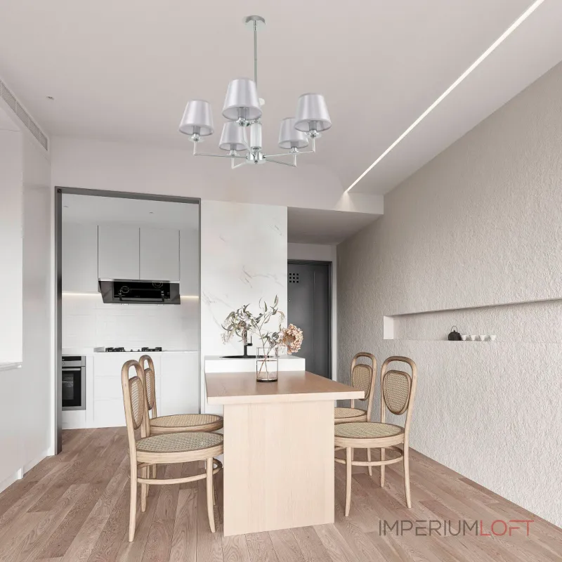 Люстра на штанге Arte Milano AM344401 344401/5 CR