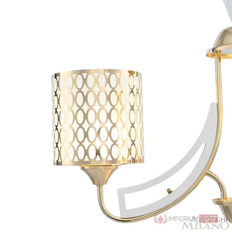 Люстра подвесная Arte Milano Florentia-3387 303387/3 Wh/Gd от ImperiumLoft