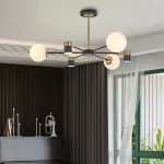 Люстра светодиодная Arte Milano Ferrara-71040 274802/6 BK/GD от ImperiumLoft