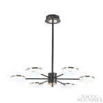 Люстра на штанге Arte Milano Ferrara-72999 277499/6 BK/GD