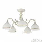 Потолочная люстра Arte Milano AM346410 346410/5 WT+G