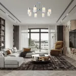 Люстра на штанге Arte Milano Napoli-5354 335354/8 CR