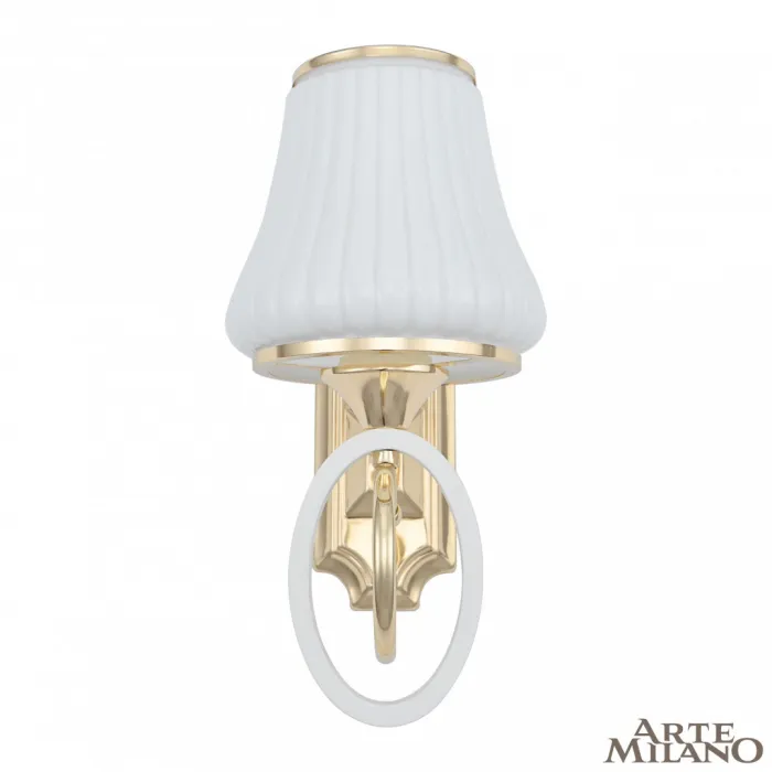 Бра Arte Milano Florentia-2387 302387/1W Wh/Gd от ImperiumLoft