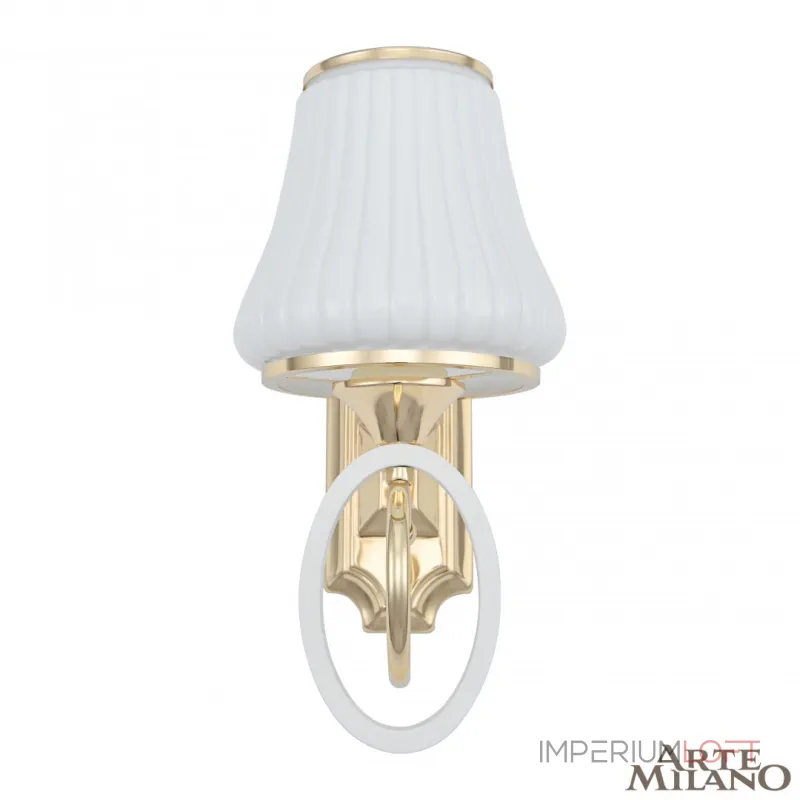 Бра Arte Milano Florentia-2387 302387/1W Wh/Gd