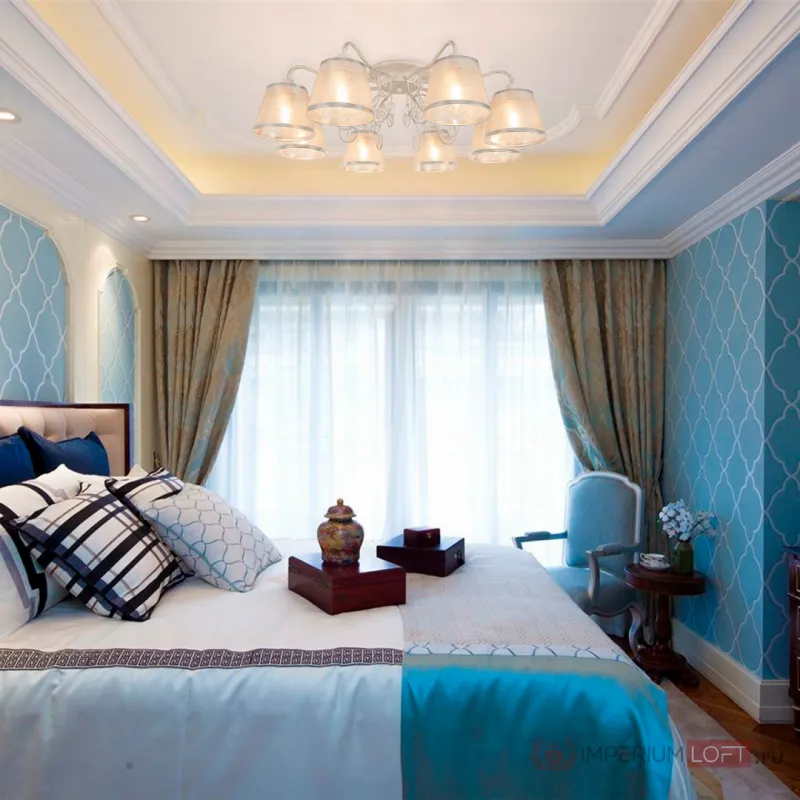 Люстра Arte Milano AM341120 341120/8 WT+SL от ImperiumLoft