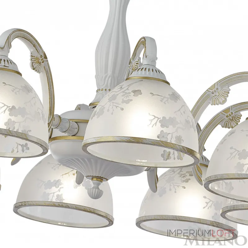 Подвесная люстра Arte Milano AM349737 349737/8 WT+G