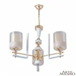 Подвесная люстра Arte Milano Florentia-6087 306087/3 Wh/Gd