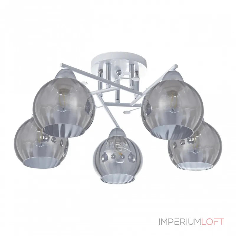 Потолочная люстра Arte Milano AMALFI-326508 326508/5 WH+CR
