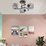 Потолочная люстра Arte Milano AMALFI-324308 324308/3 BK+FG